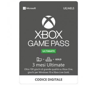 XBox Game Pass Ultimate 3 Mesi Esd