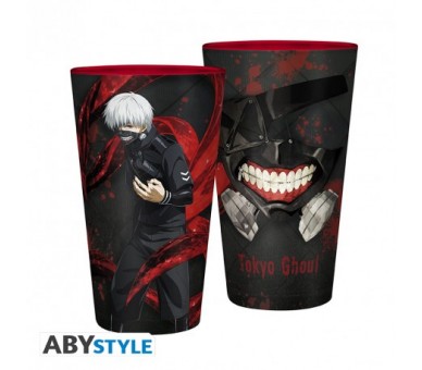 Bicchiere Tokyo Ghoul : Kaneki & Mask 400ml