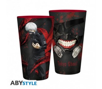 Bicchiere Tokyo Ghoul : Kaneki & Mask 400ml