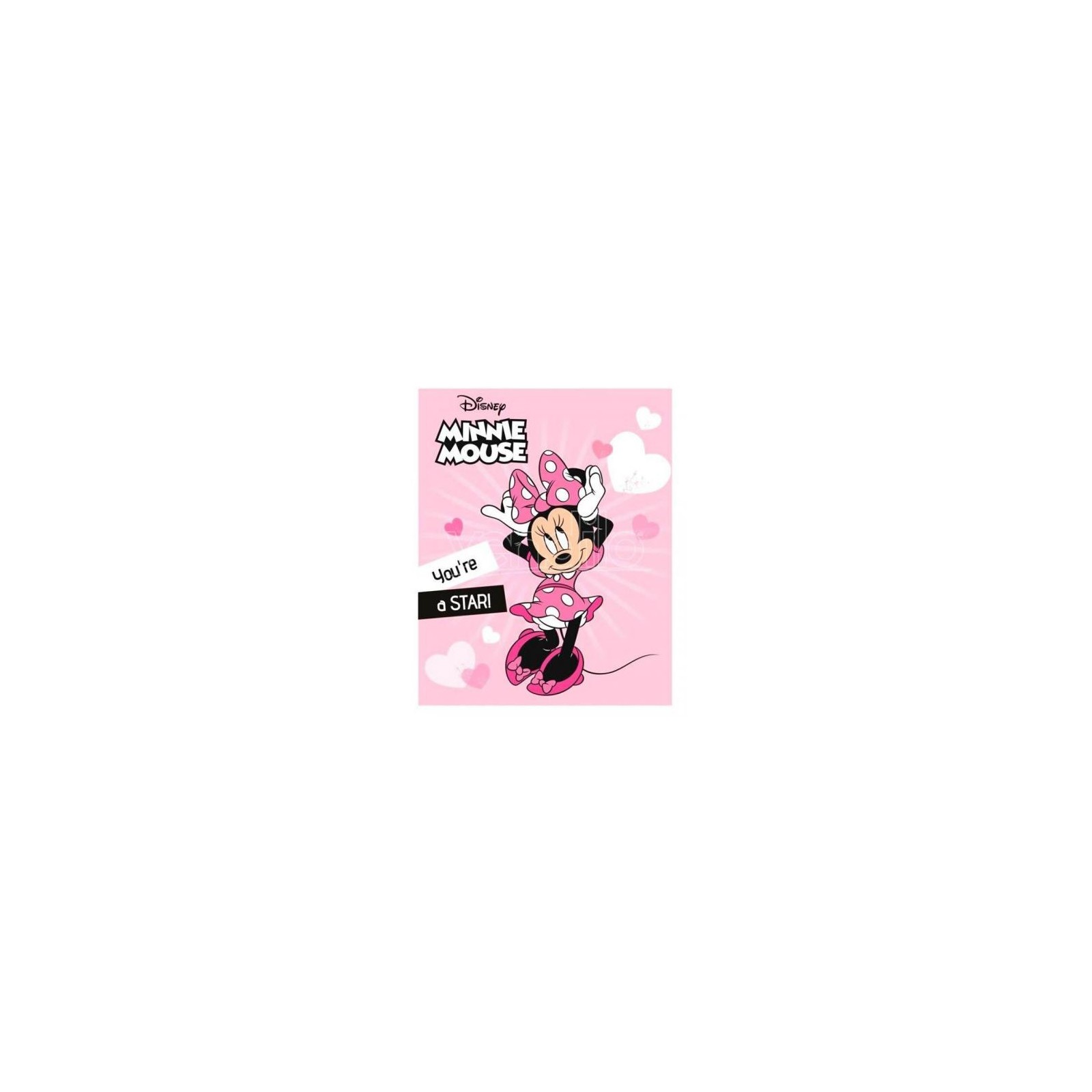 Coperta in Pile Disney : Minnie Mouse You're a Star