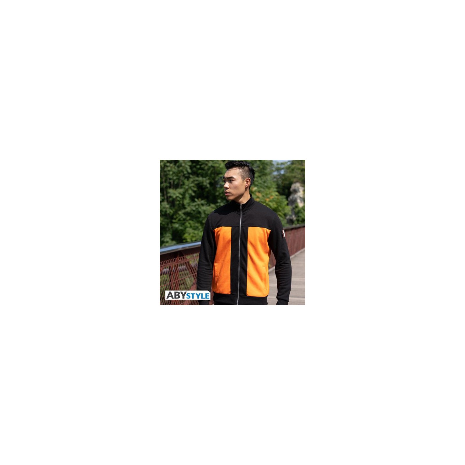 Naruto Jacket Replica : Naruto - Man Orange/Black (S)