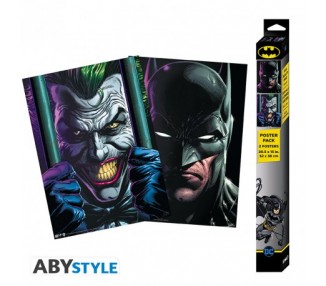 DC Comics Set 2 Chibi Posters - Batman and Joker (52x38)