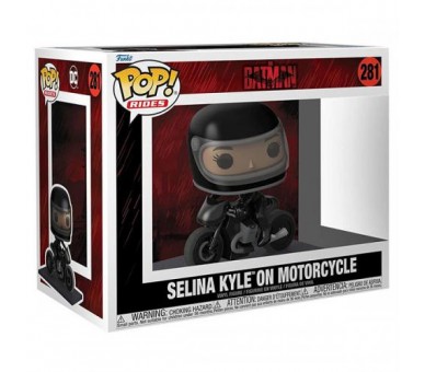 Funko POP! The Batman (2022): Selina Motorcycle (281) DLX