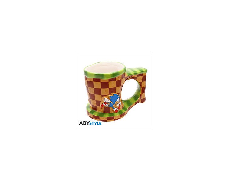 Tazza 3D  250ml Sonic : Sonic Run