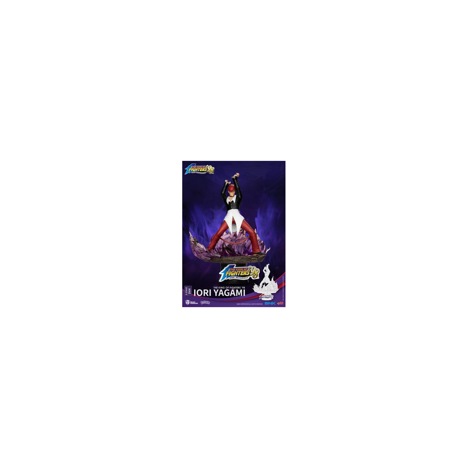 D-Stage King of Fighters 98 Iori Yagami 15cm