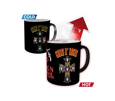 Tazza Guns N Roses 320ml Heat Change : Cross