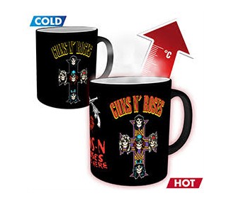 Tazza Guns N Roses 320ml Heat Change : Cross