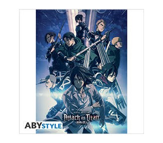 Poster Attack on Titan : Season 4 Group Shot (52x38)