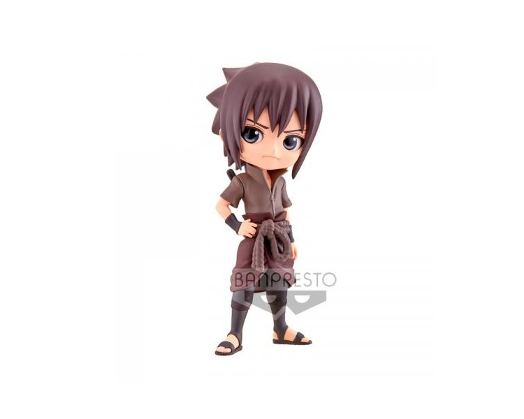 Naruto Shippuden Q Posket: Uchiha Sasuke (B) 14cm