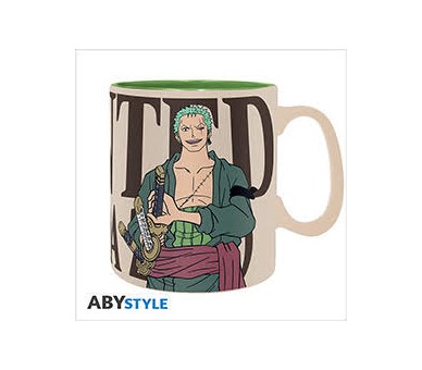 Tazza 460ml One Piece : Zoro & Wanted