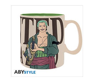 Tazza 460ml One Piece : Zoro & Wanted