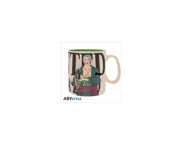 Tazza 460ml One Piece : Zoro & Wanted