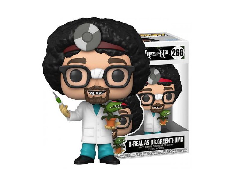 Funko POP! Cypress Hill: B-Real as Dr. Greenthumb (266)