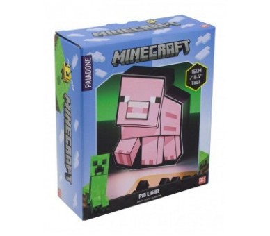 Lampada Minecraft Pig 2D Light (gt5)