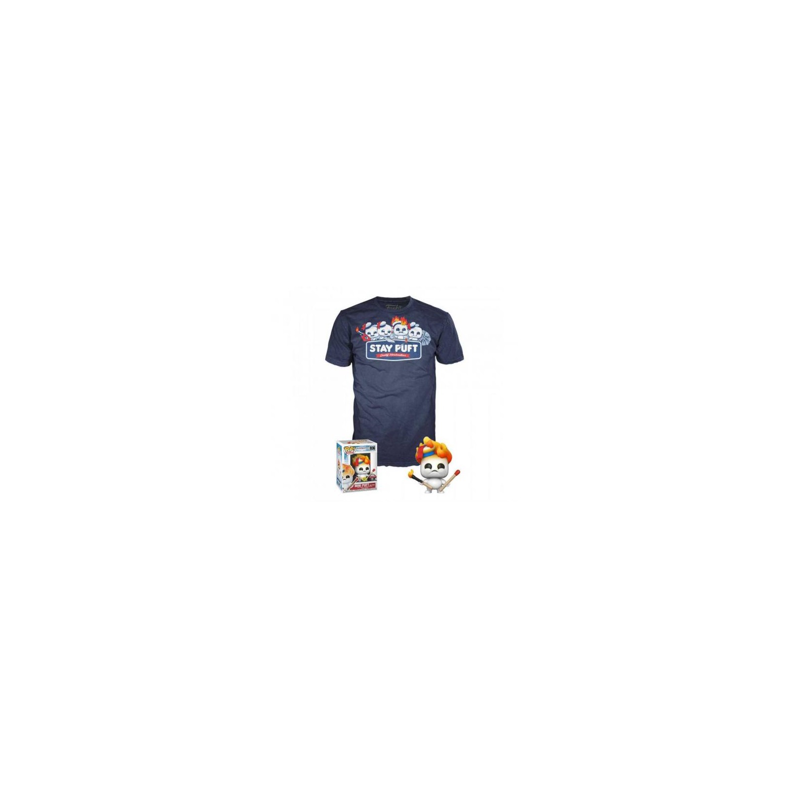 Funko POP! Tee (S) Ghostbusters 2022: Mini Puft GW