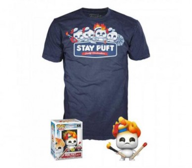 Funko POP! Tee (S) Ghostbusters 2022: Mini Puft GW