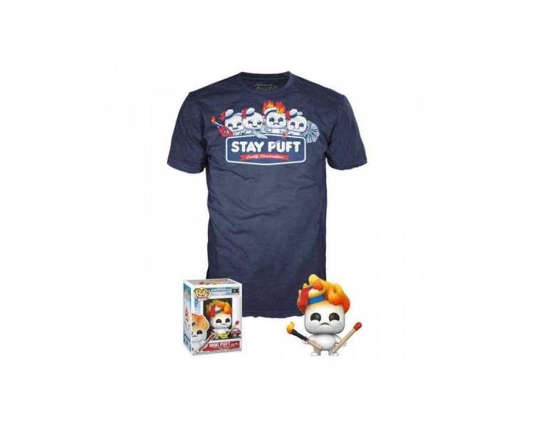 Funko POP! Tee (S) Ghostbusters 2022: Mini Puft GW