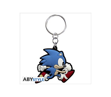 Portachiavi Sonic : Sonic Run PVC