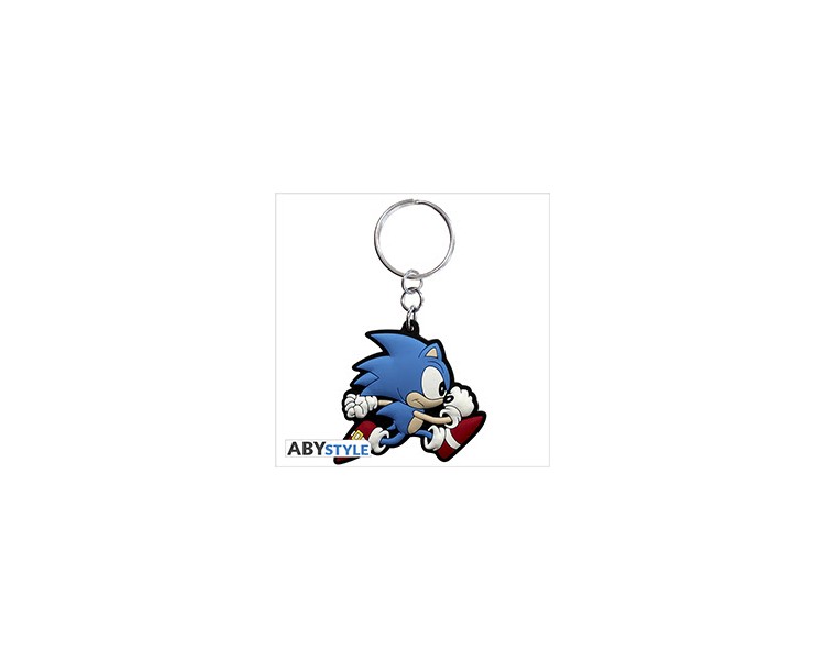 Portachiavi Sonic : Sonic Run PVC