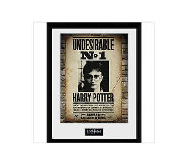 Framed Poster Harry Potter : Undesirable No 1