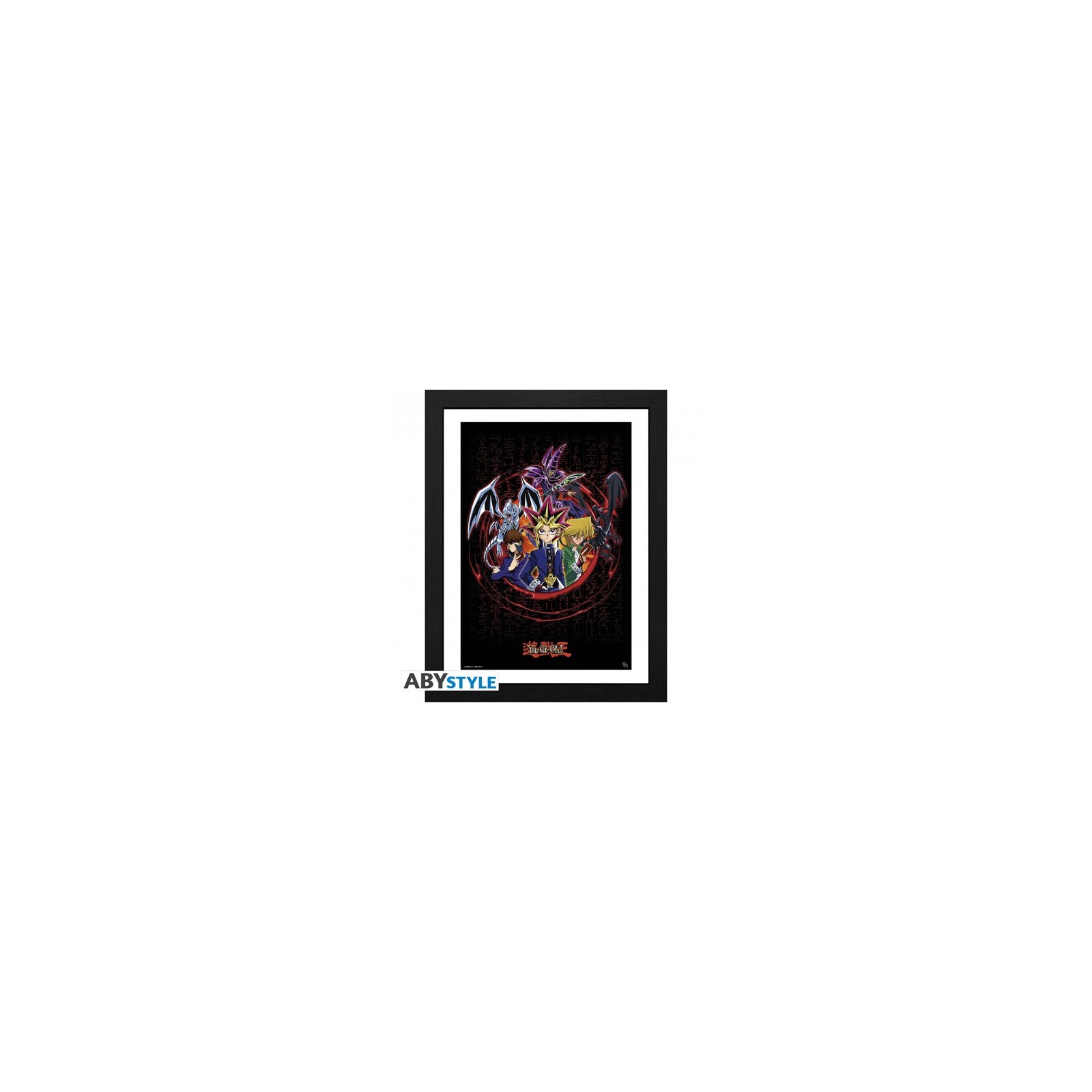 Framed Poster Yu-Gi-Oh! : Joey Yugi Kaiba