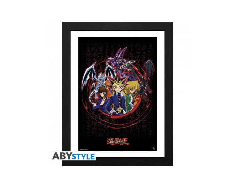 Framed Poster Yu-Gi-Oh! : Joey Yugi Kaiba