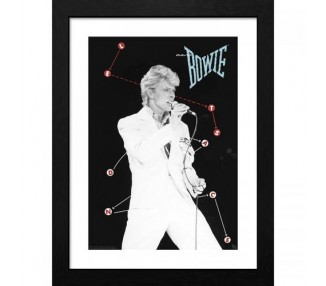 Framed Poster David Bowie : Lets Dance