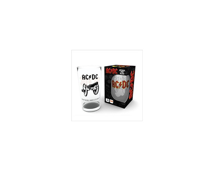 Bicchiere Large 400ml AC/DC : Rock