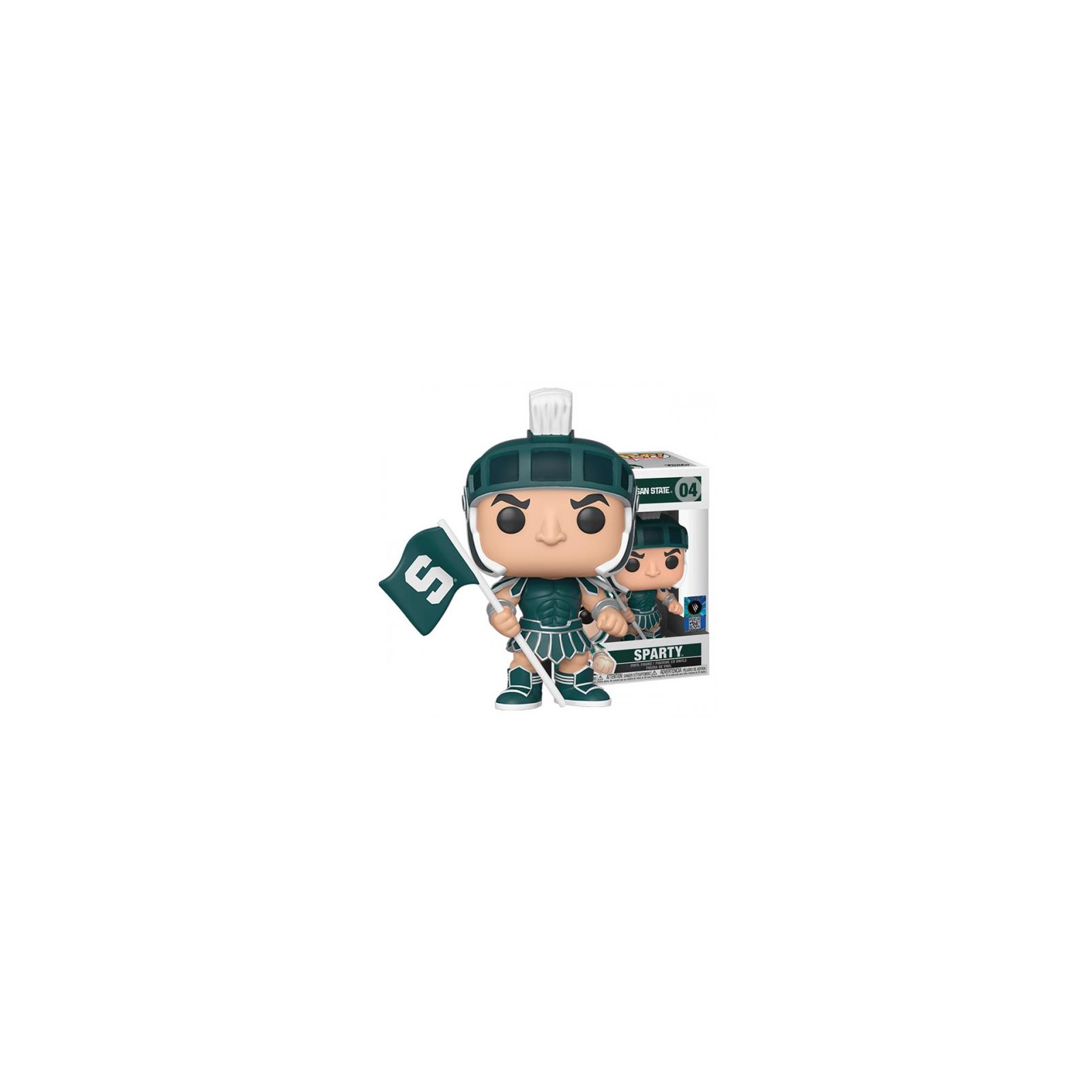 Funko POP! Michigan State: Sparty (04) (scatola dann)