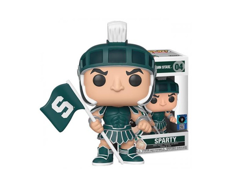 Funko POP! Michigan State: Sparty (04) (scatola dann)