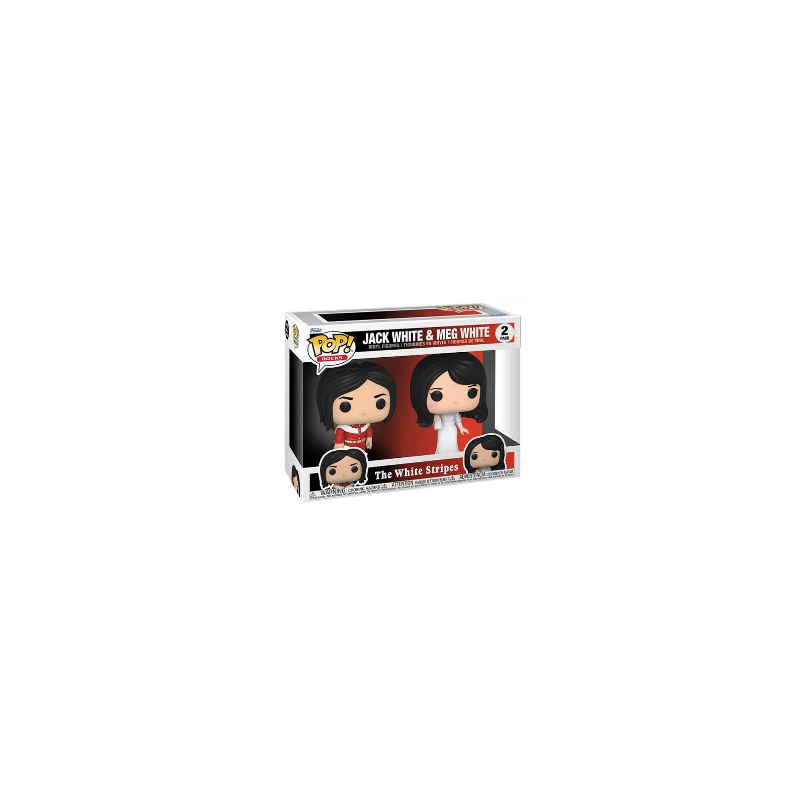 Funko POP! The White Stripes: Jack White & Meg White 2PK