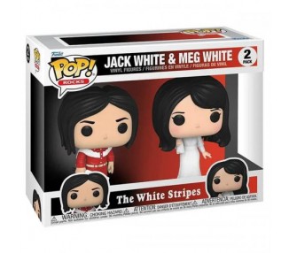 Funko POP! The White Stripes: Jack White & Meg White 2PK