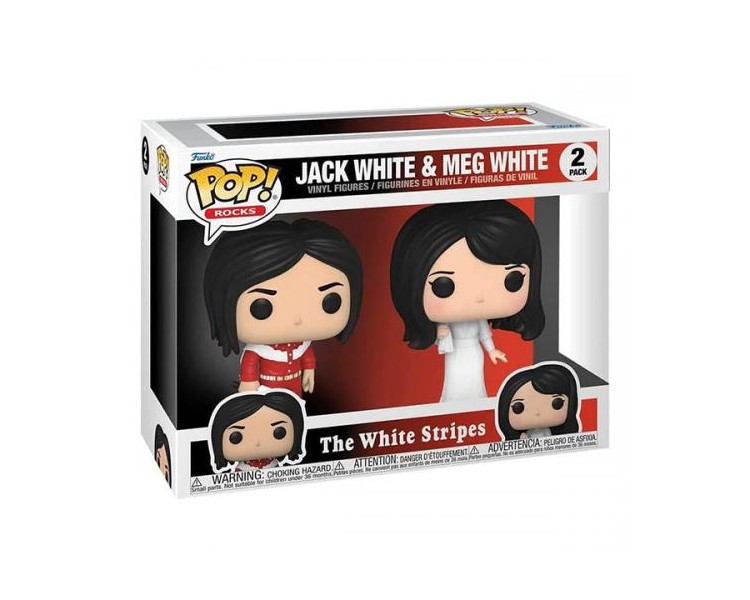 Funko POP! The White Stripes: Jack White & Meg White 2PK