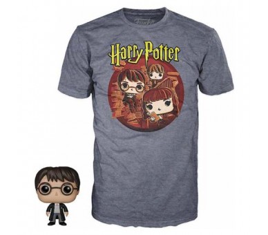 Funko POP! Pocket Tee (L) Harry Potter: Trio