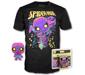 Funko POP! Pocket Tee (L) Marvel: Spider-Man EXM BKLT