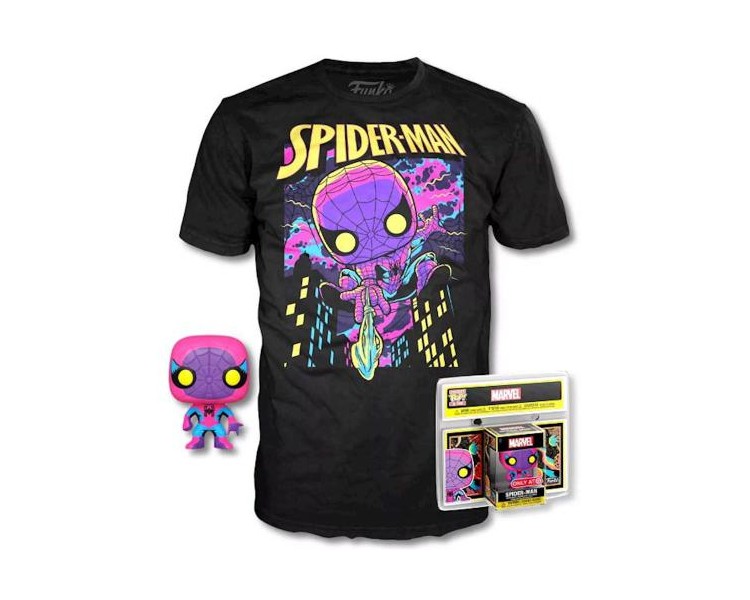 Funko POP! Pocket Tee (L) Marvel: Spider-Man EXM BKLT