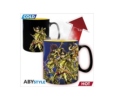 Tazza Saint Seiya Heat Change 460ml Gold Saints