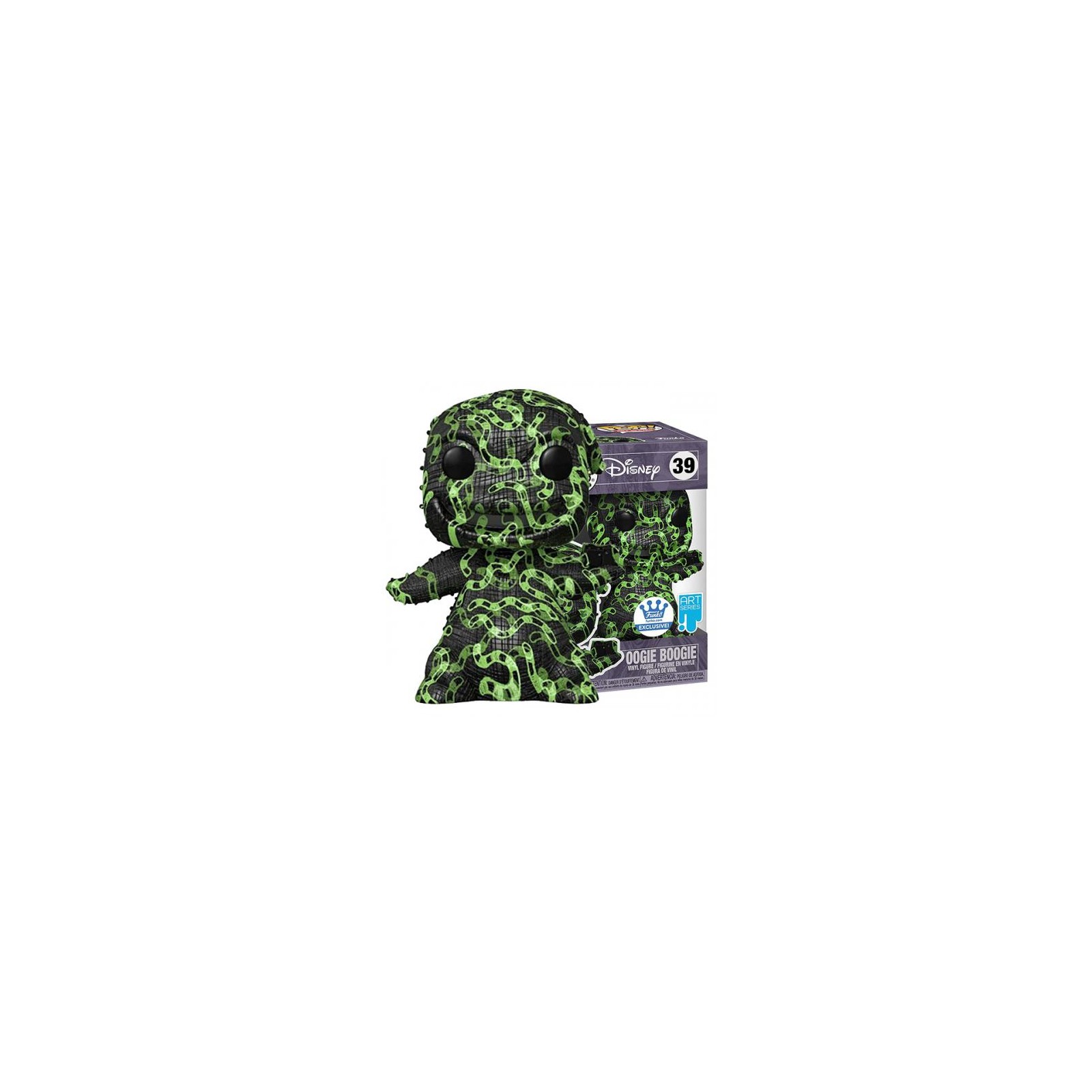 Funko POP! Disney TNBC: Oogie Boogie (39) Art Series EXM