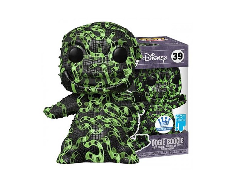 Funko POP! Disney TNBC: Oogie Boogie (39) Art Series EXM