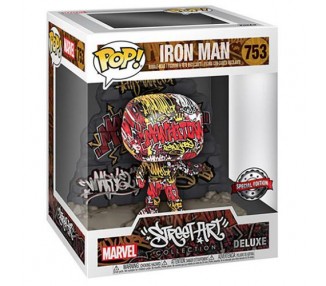 Funko POP! Marvel: Iron Man (Graffiti Deco) (753) EXM DLX