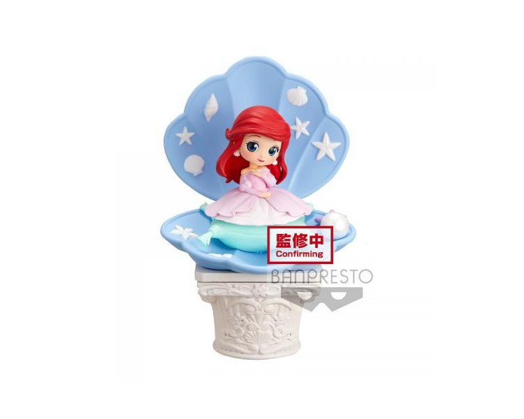 Disney Characters Q Posket Pink Dress Style Ariel (A) 12cm