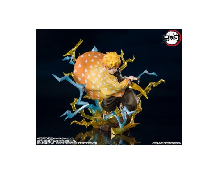 ST Demon Slayer Zero Zenitsu Agatsuma Thunderclap 15cm