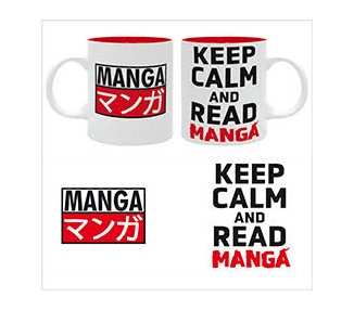 Keep Calm and Read Manga - Tazza 320ml Subli