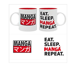 Eat Sleep Manga Repeat - Tazza 320ml Subli