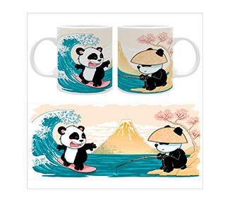 Surfing Panda - Tazza 320ml Subli