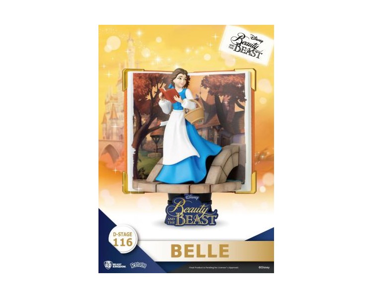 Statua Disney D-Stage Story Book Belle 14cm