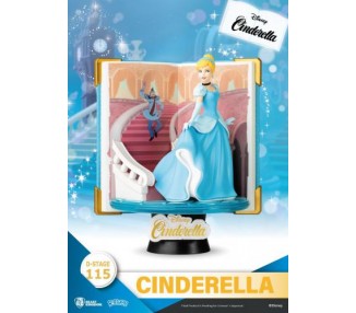 Statua Disney D-Stage Story Book Cinderella 14cm