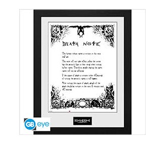 Death Note Cornici Frames Print Death Note