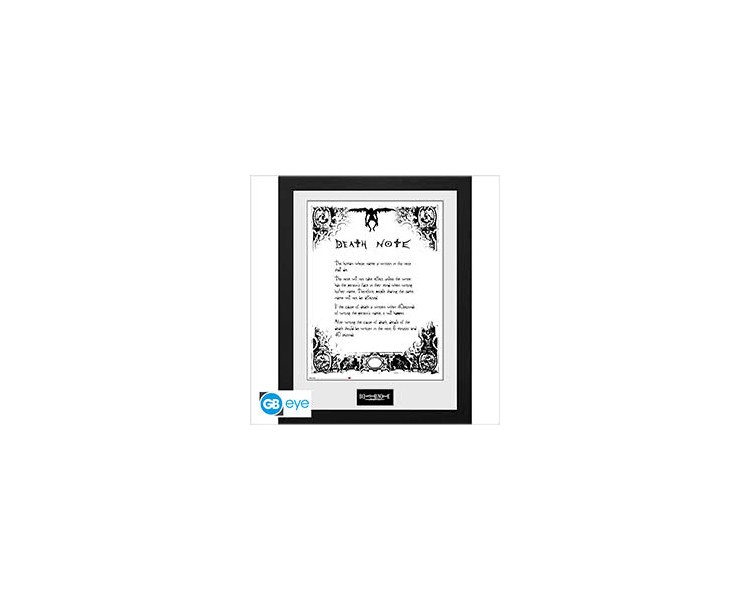 Death Note Cornici Frames Print Death Note