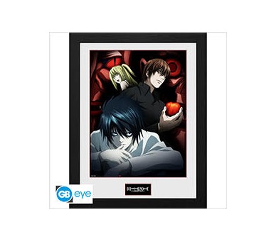 Death Note Cornici Frames Print Light L and Misa